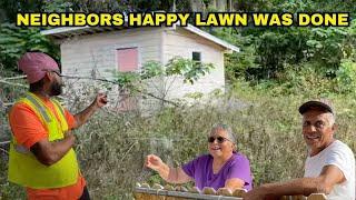 Cauldron of Neighbors STUNNED as I Mow two Sisters LAWN FREE!