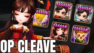 Limitless DMG Cleave with Hongyeon & Friends! - Summoners War