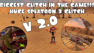 HUGE GRAND FESTIVAL PLAZA GLITCH: OUT OF BOUNCE SPLATOON 3 [Glitch found by me]!!! V 2.0