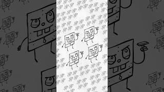 there can only be ONE doodlebob! ️ | spongebob #shorts