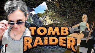 PLAYING As LARA CROFT As An OLD LADY! | TOMB RAIDER (ORIGINAL) | ‘OLD LARA’ MOD