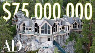 Inside a $75M Lake Tahoe Mansion with a Hillside Tram | On the Market | Architectural Digest