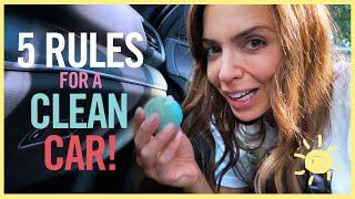 5 RULES FOR CLEAN CAR!!! *30 Day Challenge*