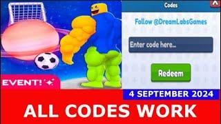 *ALL CODES WORK* Goal Kick Simulator ROBLOX |SEPTEMBER 4, 2024