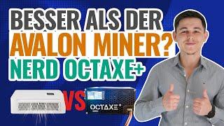 Nerd Octaxe + Bitcoin Miner mit 5THs bei 100W vorgestellt | Konkurrenz zu Avalon Nano 3 ?!