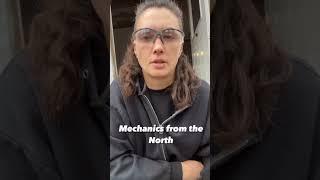 Rustbelt technician ‍ #themadbrooker #femalemechanic #rustbelt #rust #automotivetechnician
