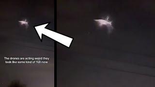 Incredible UFO footage in New Jersey! Dozens of UFOs spotted in Georgia