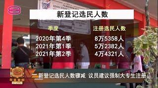 【新登记选民人数骤减  议员建议强制大专生注册】