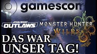 MONSTER HUNTER WILDS & STAR WARS OUTLAWS - IMPRESSIONEN VON DER GAMESCOM 2024 - DER URLAUB IS RUM!