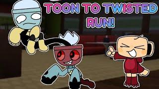 DOING A TOON TO TWISTED RUN IN DANDYS WORLD!