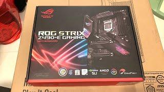 UNBOXING || ROG STRIX Z490-E GAMING - 4K