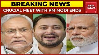 Breaking | Our Demand For Caste Census Unanimous: Nitish Kumar, Tejashwi's Meet With PM Modi Ends