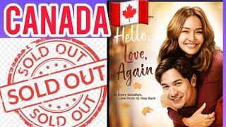 ‘HELLO, LOVE, AGAIN’ NOW SHOWING SOLD OUT TICKETS EDMONTON ALBERTA CANADA  #canada #buhaysacanada