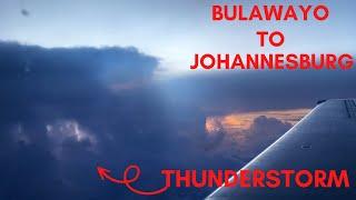 Stormy flight: Bulawayo - Johannesburg with Fastjet