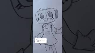 Draw Shelly #dandysworld #shelly #art #drawing #shorts
