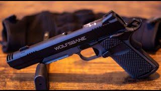 Echo1 Wolfsbane 1911 Green Gas Airsoft Pistol Review! WHAT A BEAUTIFUL DESIGN!