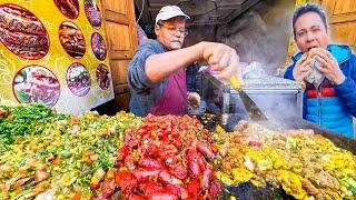 $1.49 Morocco Fast Food - SANDWICH KING!!  Marrakesh Street Food Tour!