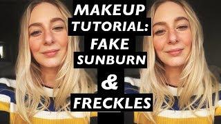 SUNKISSED & FAKE FRECKLES TUTORIAL