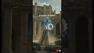 vs Priestess vs Ghost  !! #battle #duel #demon #versus #shorts