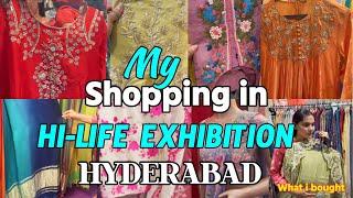 SHOPPING VLOG|| HI-LIFE EXHIBITION HYDERABAD|What i Bought #shoppingvlog #mypurchases #hyderabadvlog