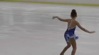 1 Polina DUBRIVNAYA Solistki Beginners FS XII Zawody Mikolajkowe Amatorow