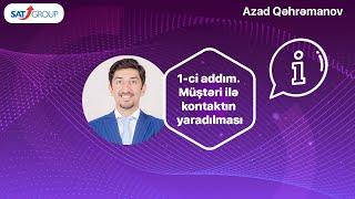 Praktiki Satış Kursu | Azad Qəhərmanov | Təlimçi | Uğurlu satışın 5 addımı