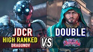 T8  JDCR (High Ranked Dragunov) vs DOUBLE (Shaheen)  Tekken 8 High Level Gameplay