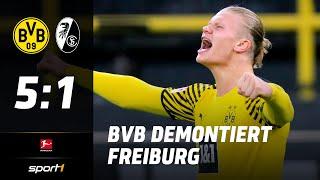 Dortmund – Freiburg 5:1 | Highlights Bundesliga 19. Spieltag | SPORT1