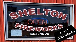 Sheltons Fireworks Richmond Store Walk-through Part 1 500 grams