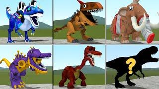 ALL NEW DINO TOY PIANOSAURUS FAMILY ORIGINAL & HORROR POPPY PLAYTIME 4 in Garry's Mod!