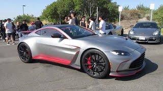 Rare Satin Aluminite Silver Aston Martin V12 Vantage