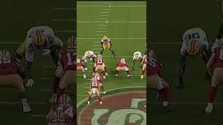Christian McCaffrey BURSTS THROUGH Packers defense for 49ers touchdown