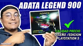 ¡Es Muy Rápido! - Para Diseño y Juegos 7,000MB/s ADATA Legend 900