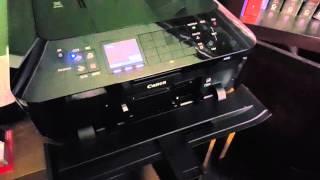 Disc printing with the Canon MX922