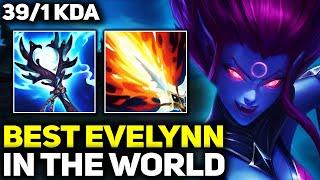 RANK 1 BEST EVELYNN IN SEASON 14 - AMAZING GAMEPLAY! | League of Legends