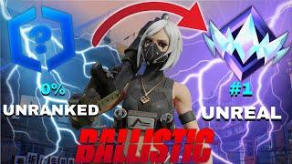 Fortnite Ballistic UNRANKED to UNREAL SPEEDRUN (FINAL Pt | UNREAL)