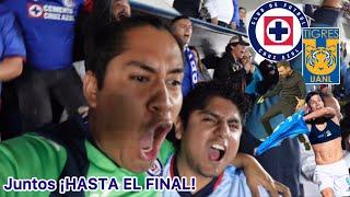 ¡Juntos hasta el final!/ camino a liguilla/ Cruz Azul vs Tigres reacción apertura 2024 color y vlog