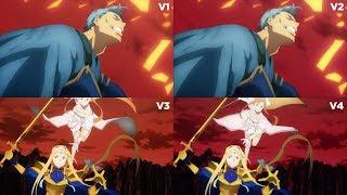 Sword Art Online: Alicization - War of Underworld OP [All Versions 1-4] Comparison