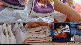 Ütüləmək həvəsi  | Gəlin birlikdə paltar ütüləyək.  #Ironing motivation #motivasiya .