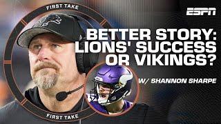 UNHAPPY ENDING coming for Lions?  Dom weighs in on Lions-Vikings as better storyline | First Take