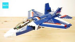 LEGO Creator 31039 Blue Power Jet Build & Review