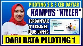  Piloting 2 & 3 Cek Daftar "Kampus Killer", Banyak Mhs PPG Tak Lulus