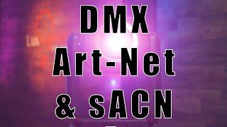 What is DMX, Art-Net, & sACN???