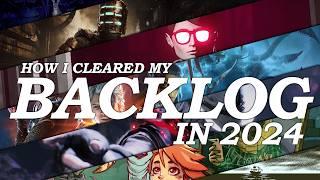 How I Cleared my 2024 Gaming Backlog