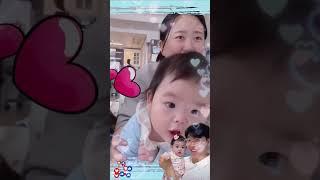 재이는 정말 눈이 똘망똘망하고 귀여운 작은 천사야!#박수홍#김다예#박재이#박수홍가족#육아#박수홍부부#박수홍고양이