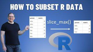 How to subset your data in R with the slice function