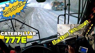 Action CameraHaul Trucks Driving | CAT 777E