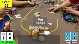 QQ Back to Back,   poker vlog 225