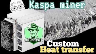 Ks1 Iceriver asic crypto miner heat dispersement shroud system. Bitcoin mining with renewable ways