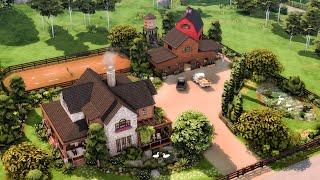 Windenburg Family Ranch | The Sims 4 Speed Build | No CC 
